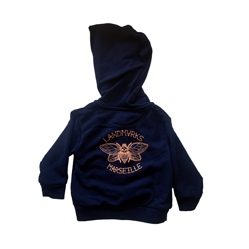 Baby Navy Hoodie Zip