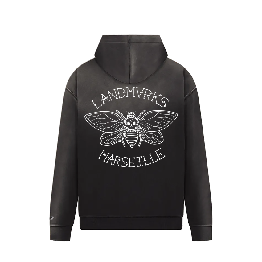 Cicada Embroidered Hoodie