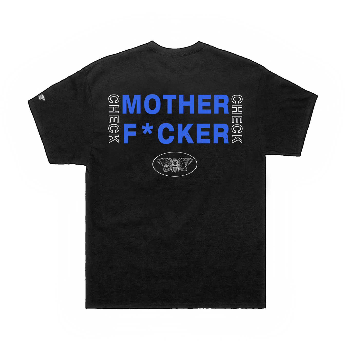 Check Check Black Tee