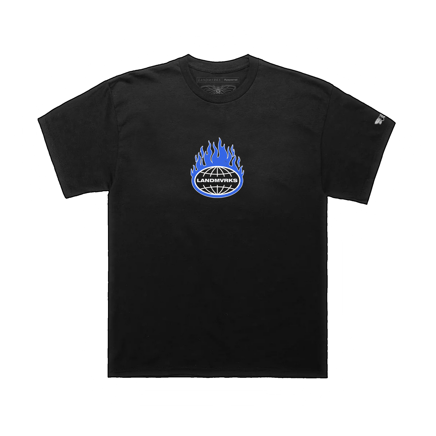 Check Check Black Tee