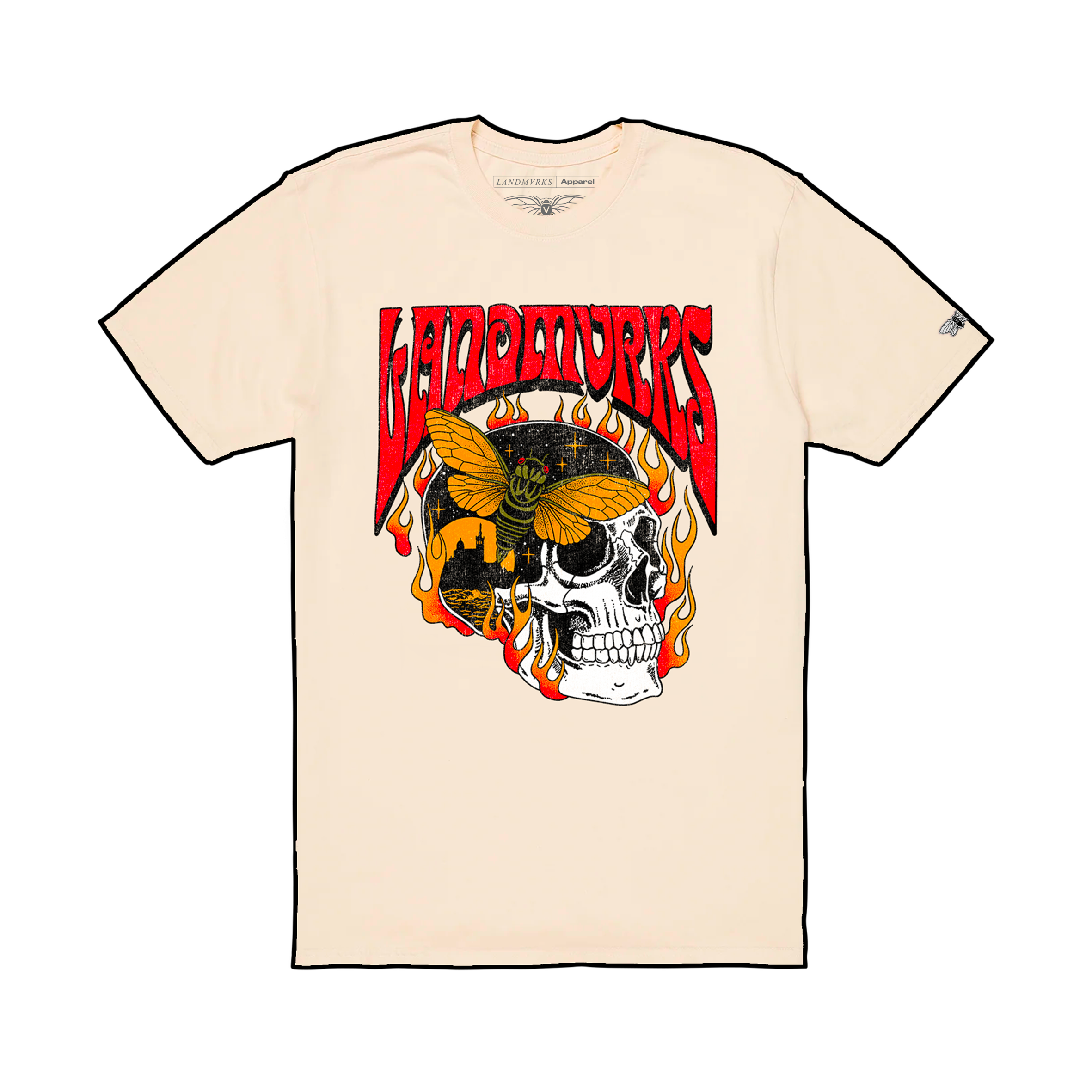 LANDMVRKS SKULL Sand Tee