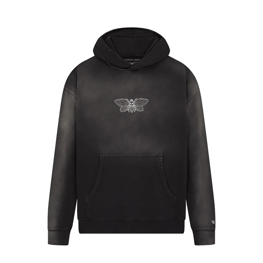 Cicada Embroidered Hoodie