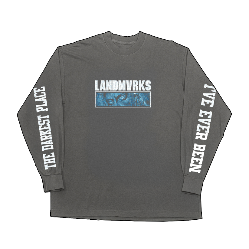 Eyes Faded Grey Longsleeve