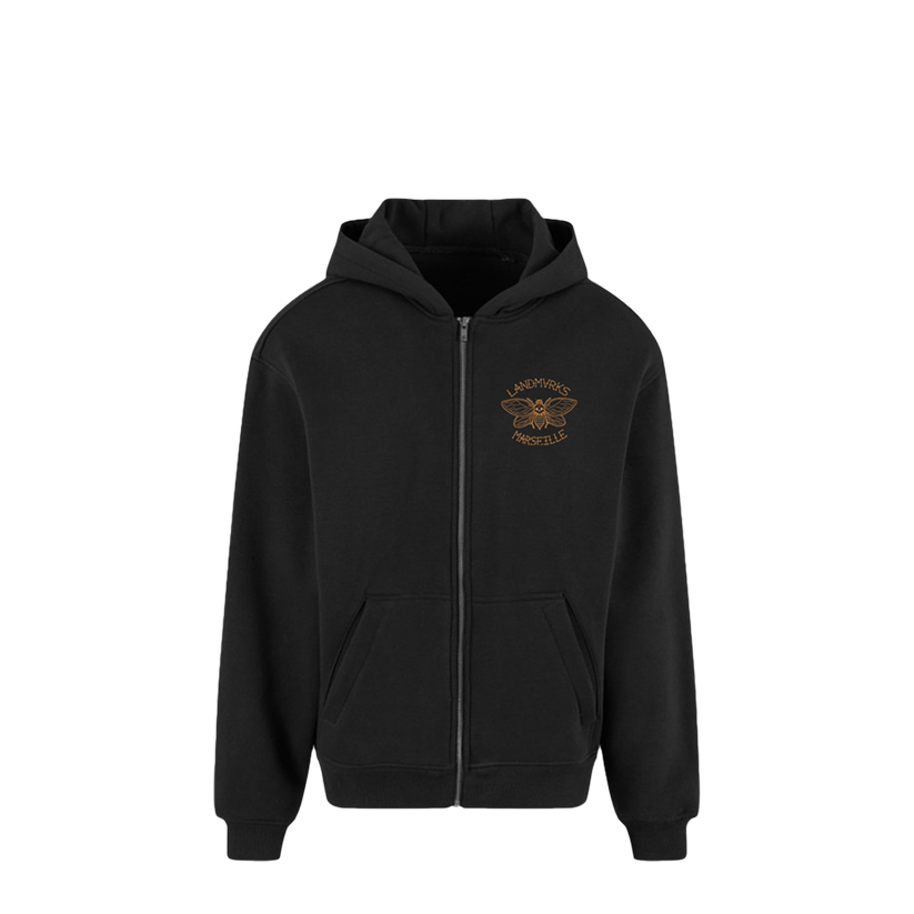 Cicada zip hoodie