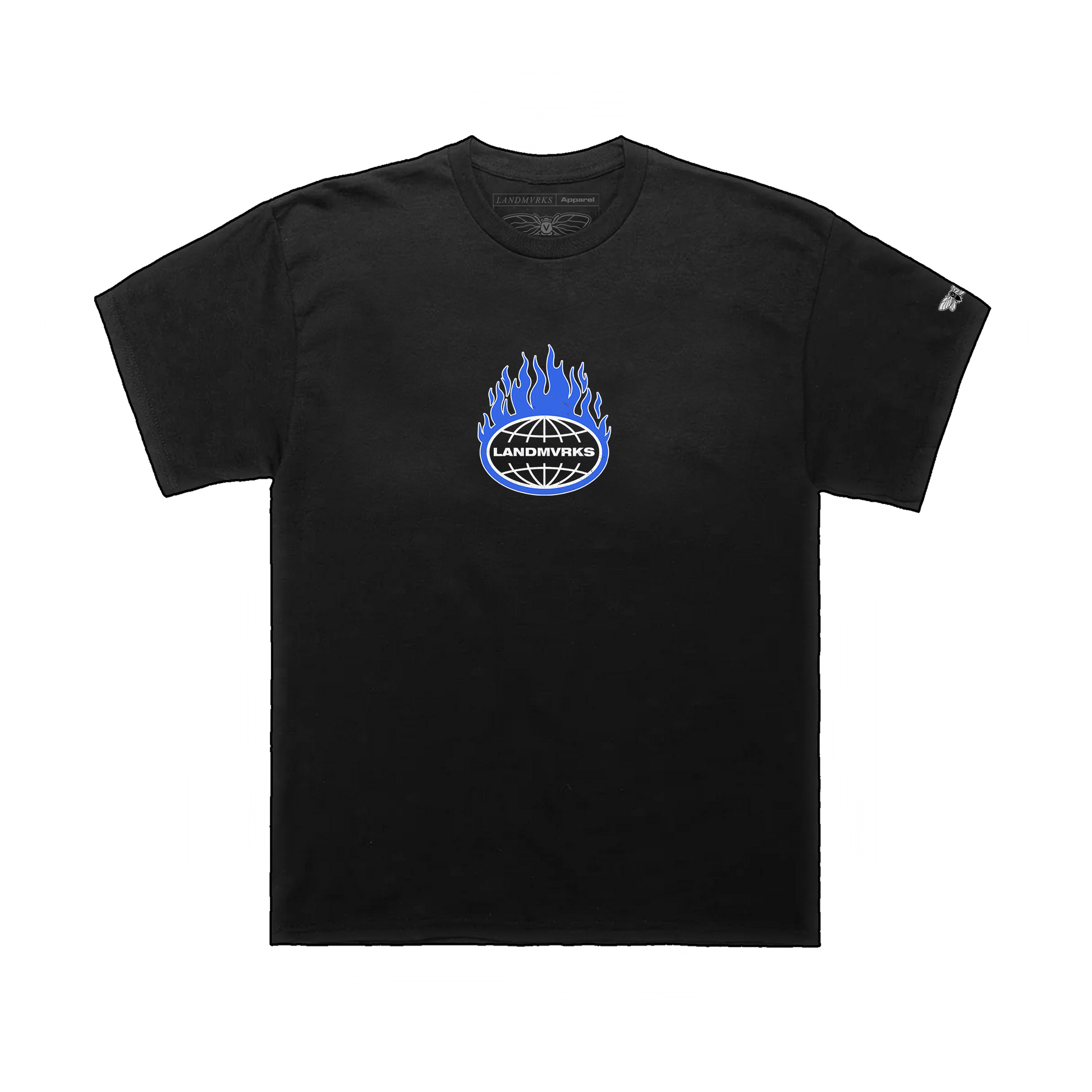 Check Check Black Tee